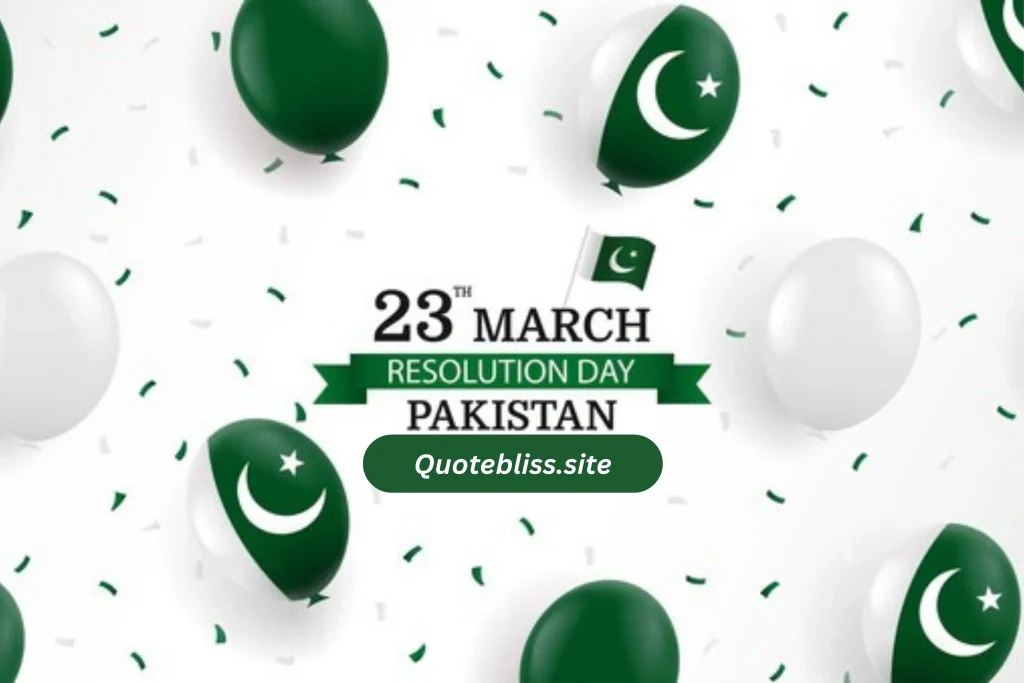 23 March Pakistan Day Resolution