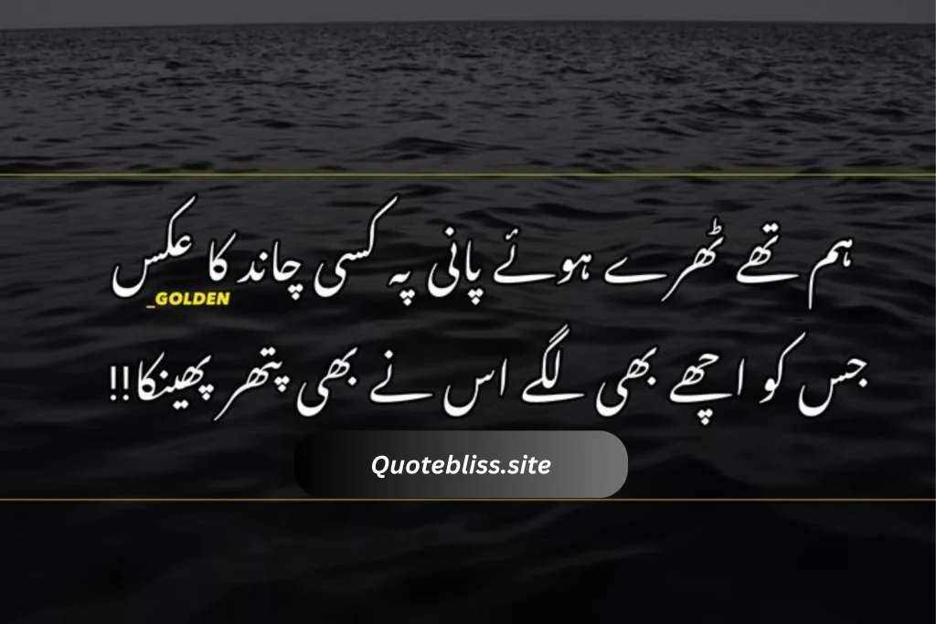 Attitude Personality Quotes In Urdu